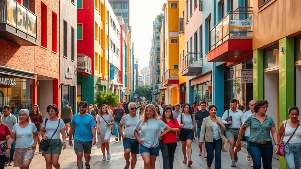 Tendências de rua: cores, volumes e luz que atraem olhares