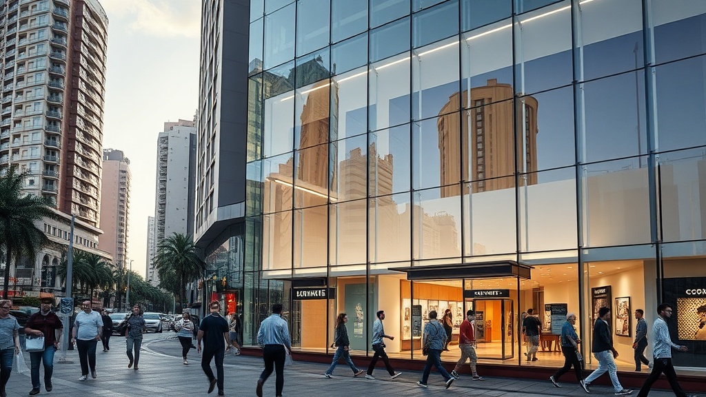 Displays em acrílico: função, estética e contexto de uso