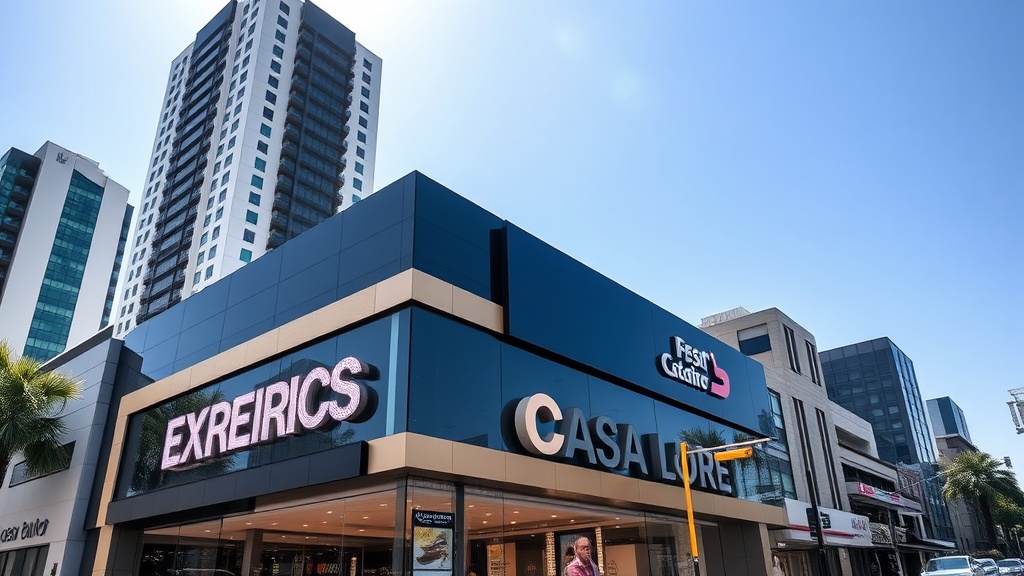 Tipos de fachadas e letreiros e quando escolher cada um