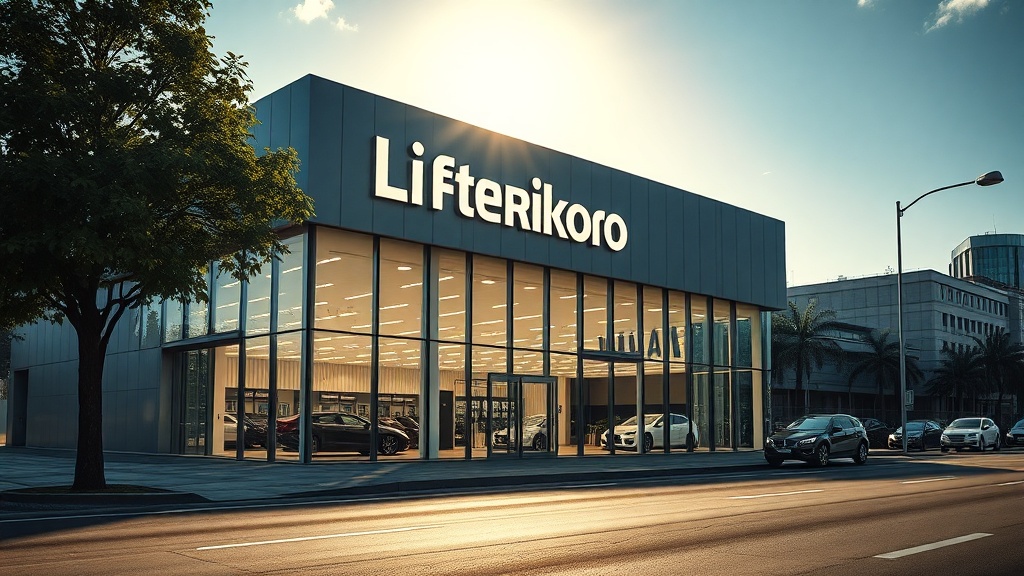 O que um letreiro profissional comunica no universo automotivo