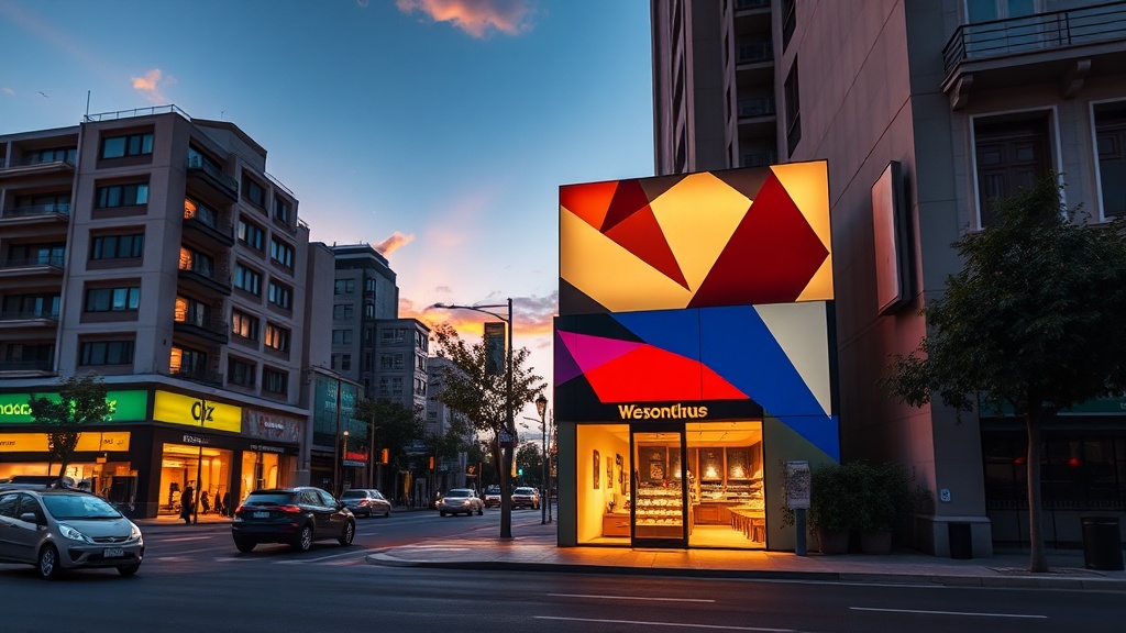 Entendendo o papel da fachada criativa em espaços compactos