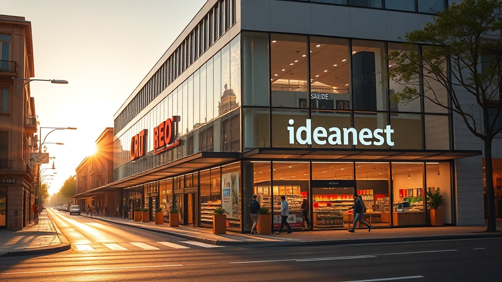 O que significa identidade visual aplicada à fachada do seu supermercado