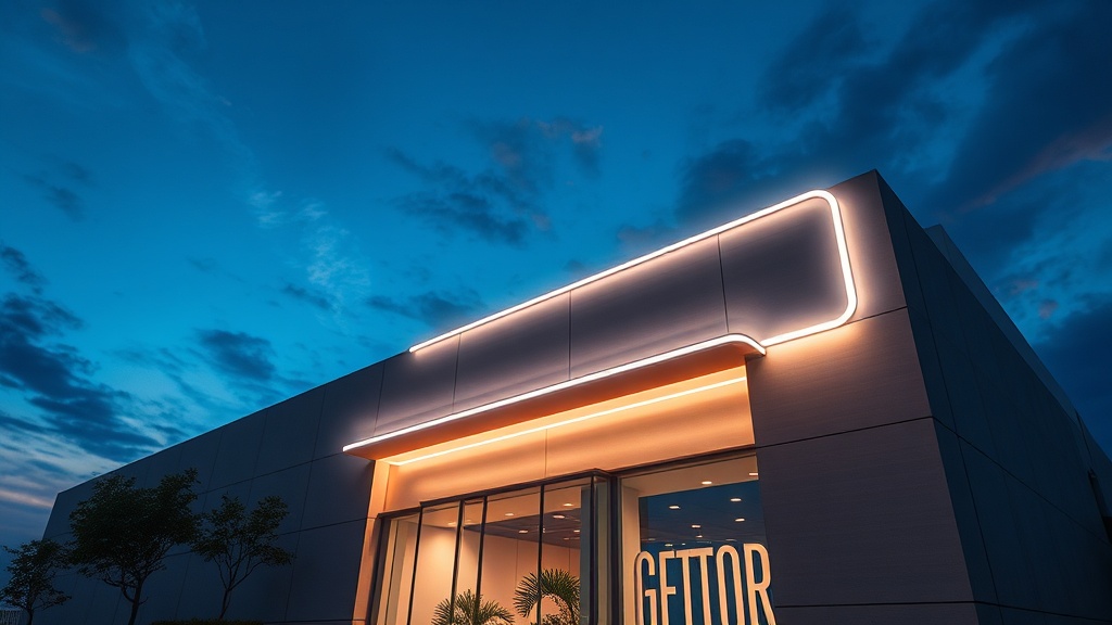 Critérios para escolher o letreiro de LED ideal para a sua empresa