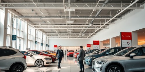 Sinalização interna em lojas de carro: orientando o cliente com eficiência