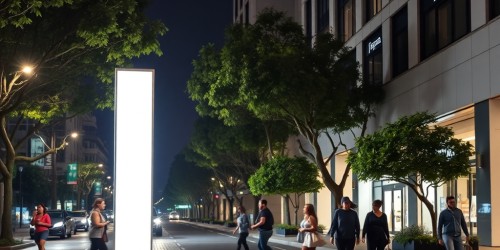 Totem luminoso: quanto custa e por que investir nesse destaque visual