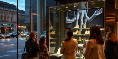 Vitrine interativa: inovação na experiência do consumidor