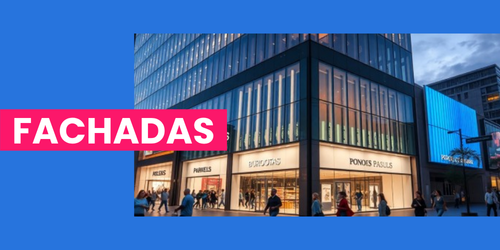 Fachadas Comerciais em ACM