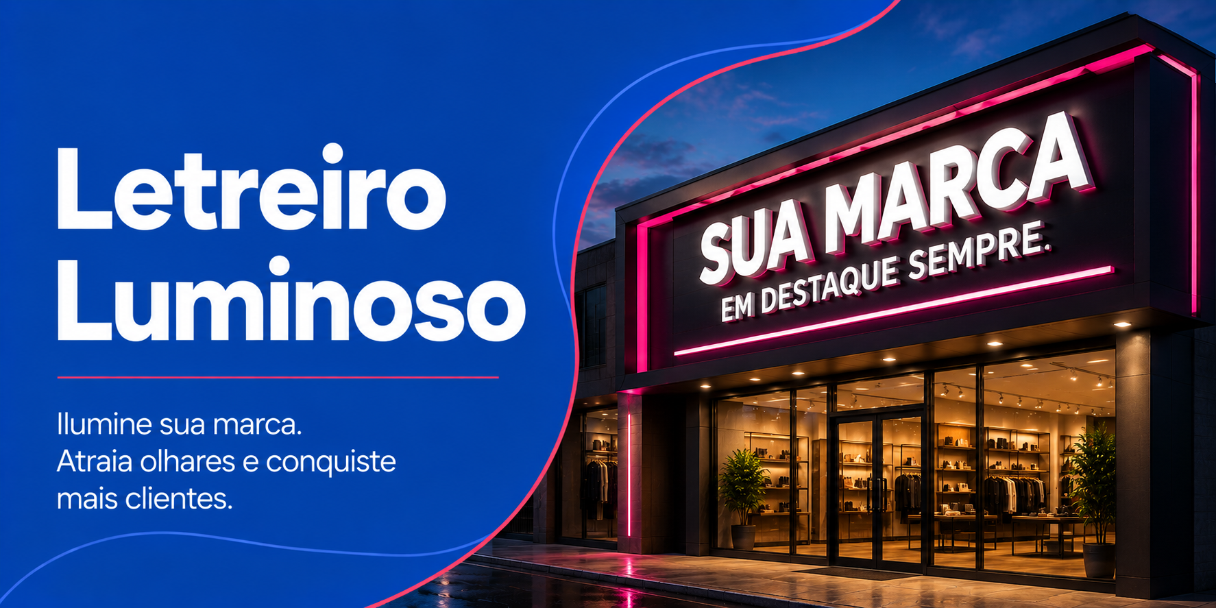 Letreiro Luminoso
