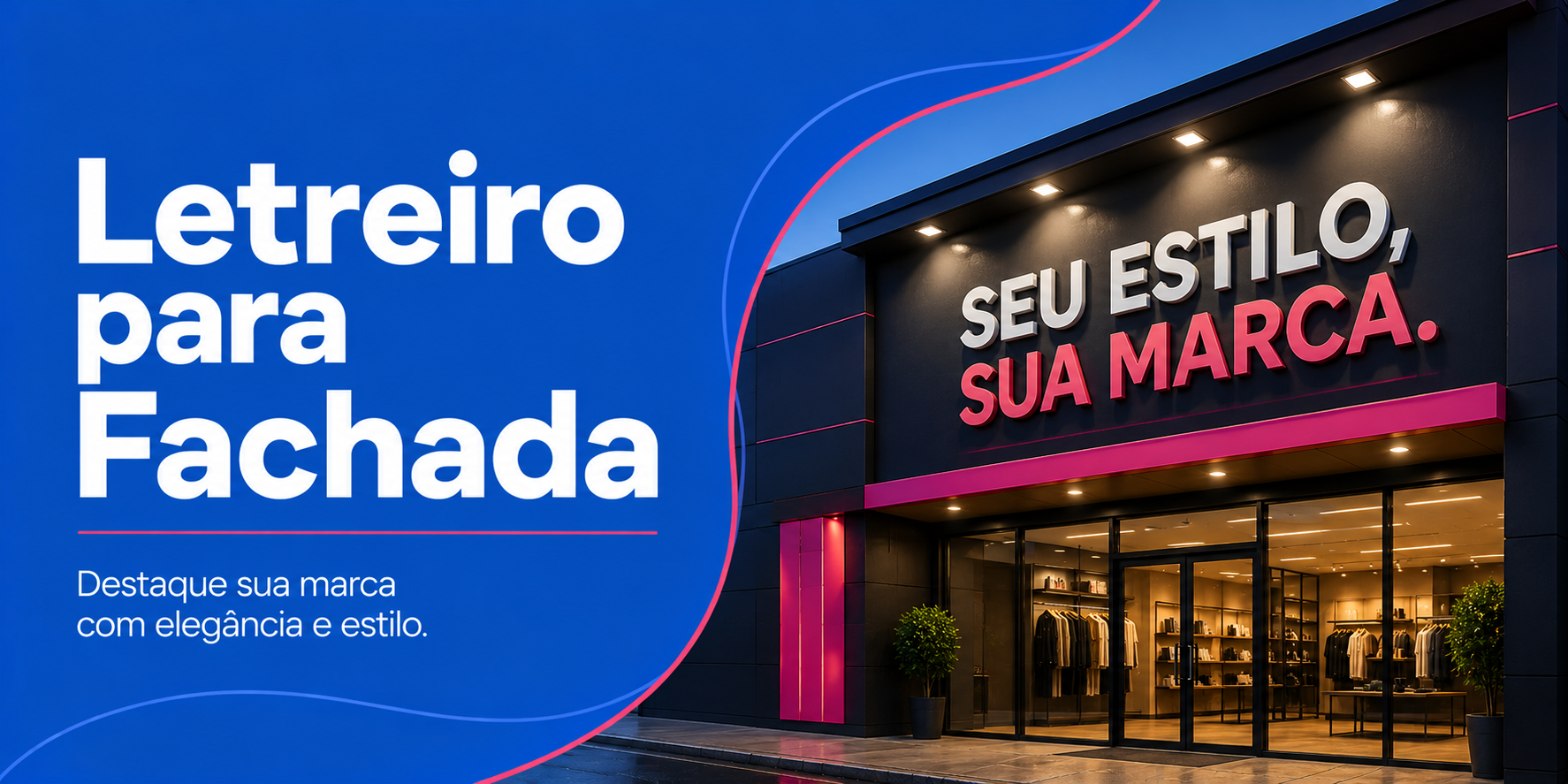 Letreiro para Fachada