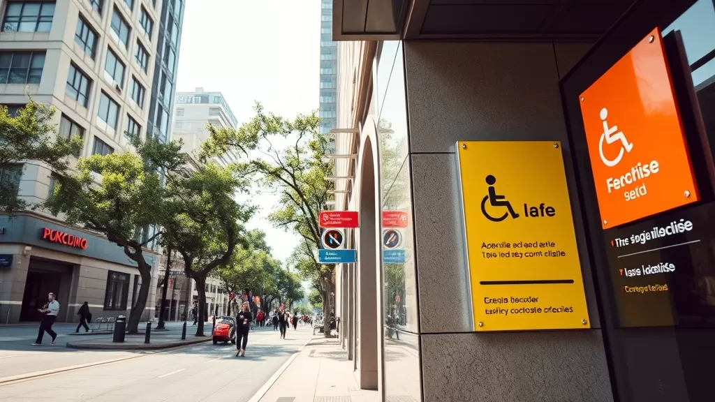Os Materiais Ideais Para Placas De Sinalizacao Inclusivas
